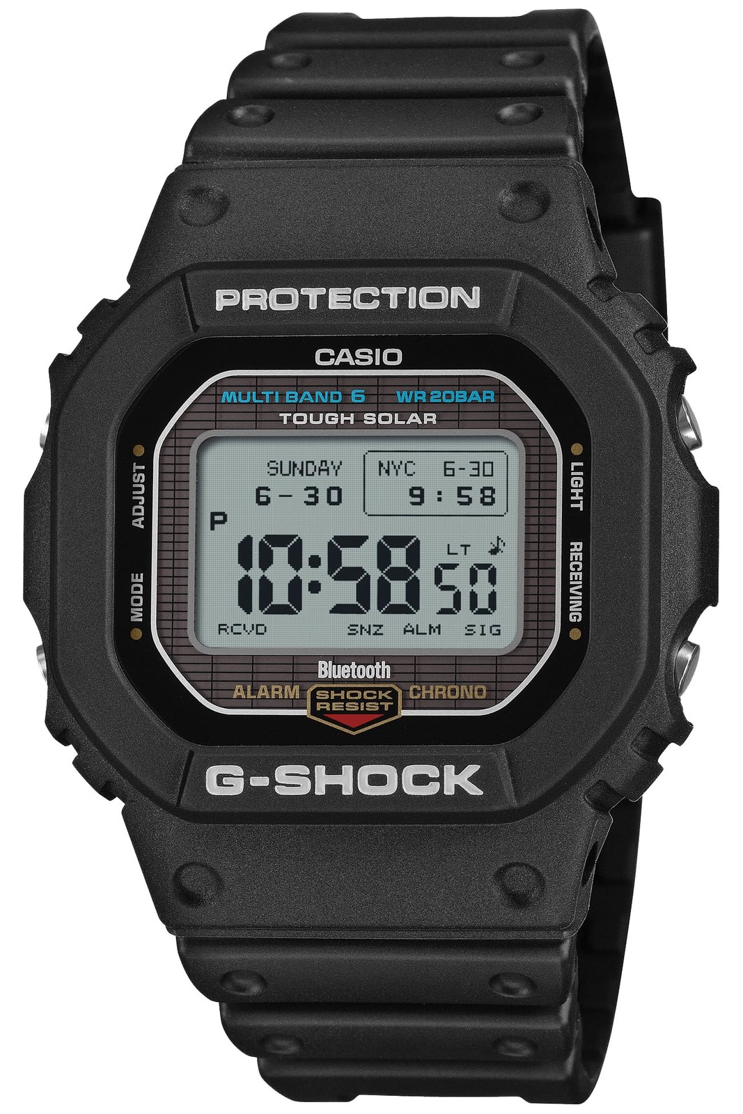 CASIO G-SHOCK GW-BX5600-1JF Black Solar Radio Men’s Watch New in Box
