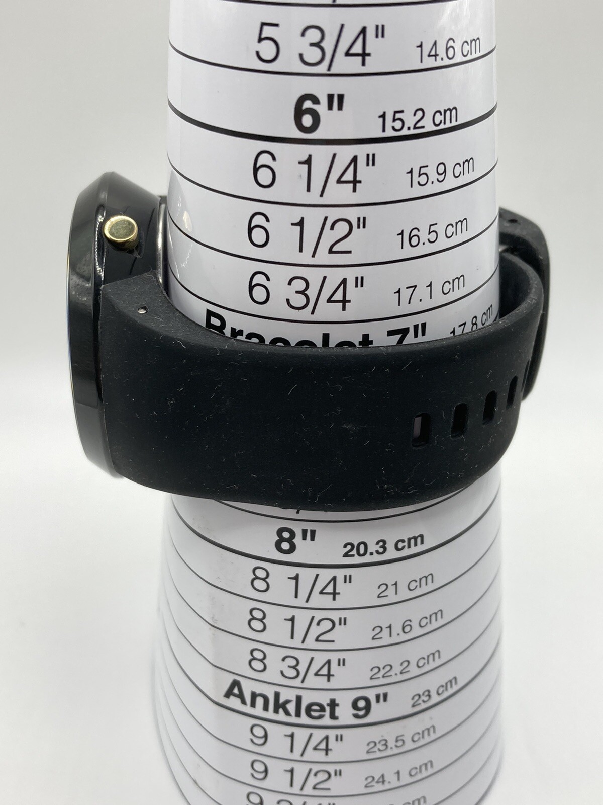 ODM Design 60 Second Men’s Black Date Dial Silicone Watch New Batt