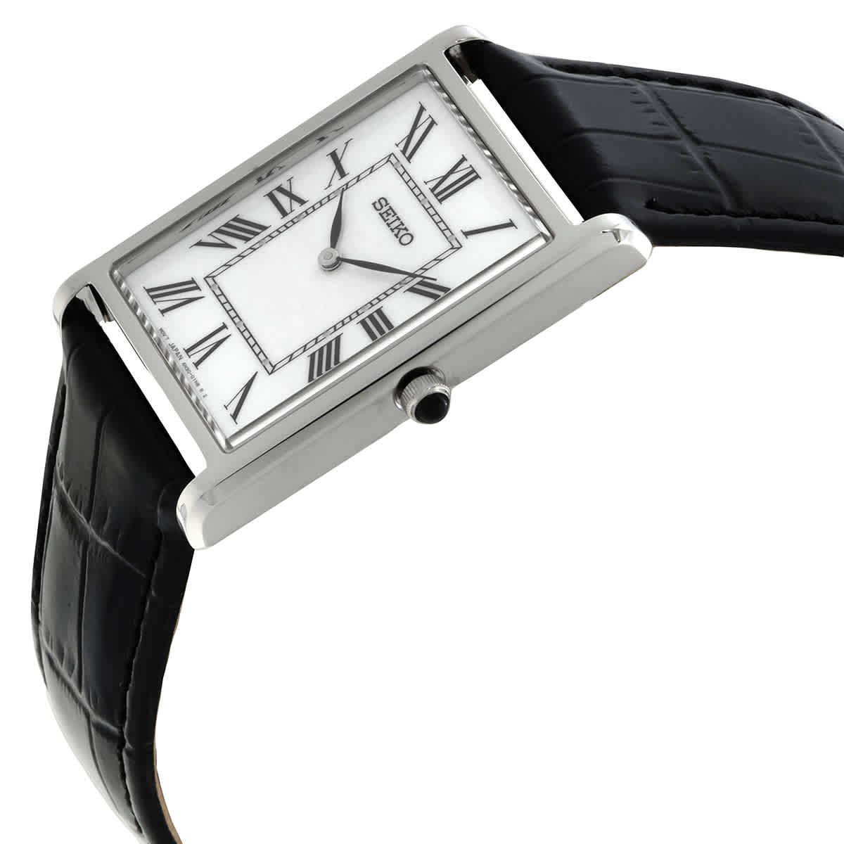 Seiko Classic Quartz White Dial Men’s Watch SWR103P1