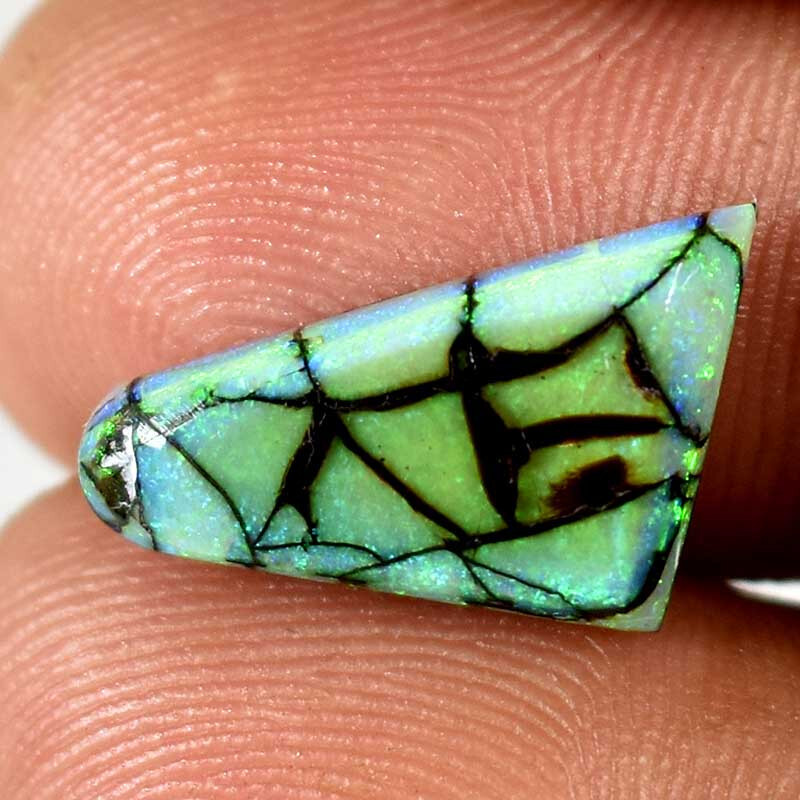 21.65Cts. Monarch Sterlling Opal Fancy Cab Natural Gemstones 21mm. 33mm. 04mm.