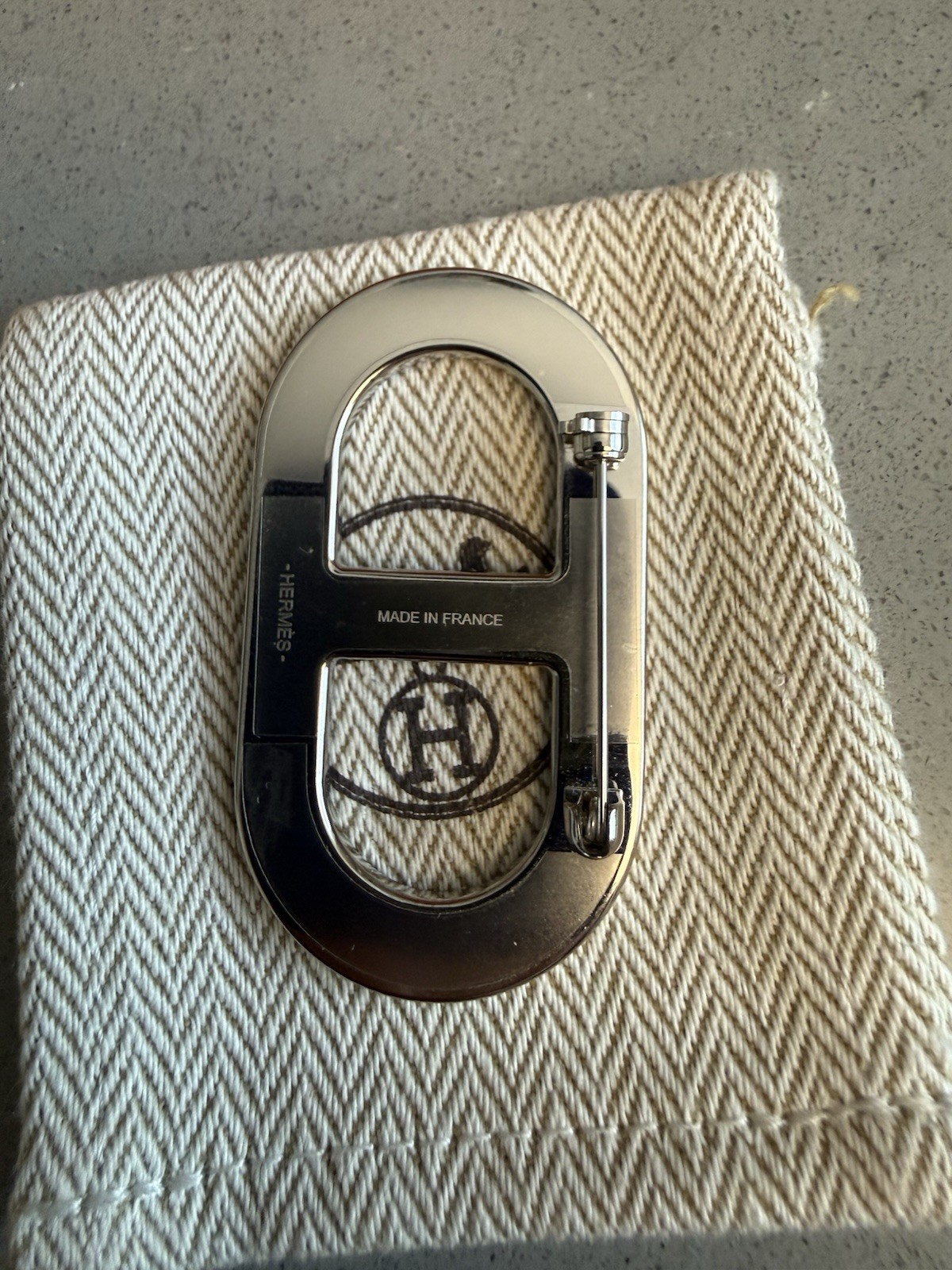Hermes Chaine d’Ancre Brooch