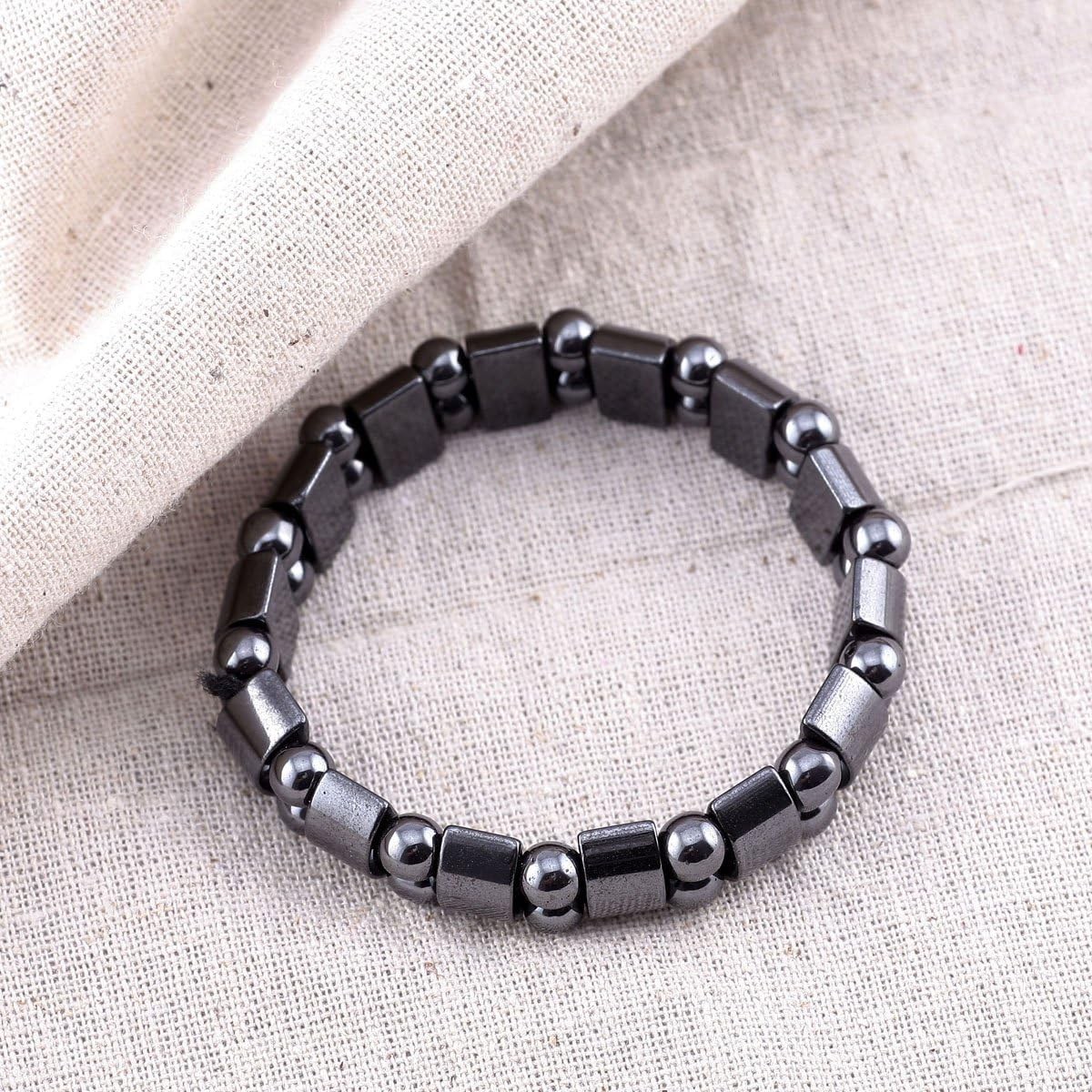 Hematite Bracelet Men Natural Stones Handmade Bracelets Women Powerfull Bracelet
