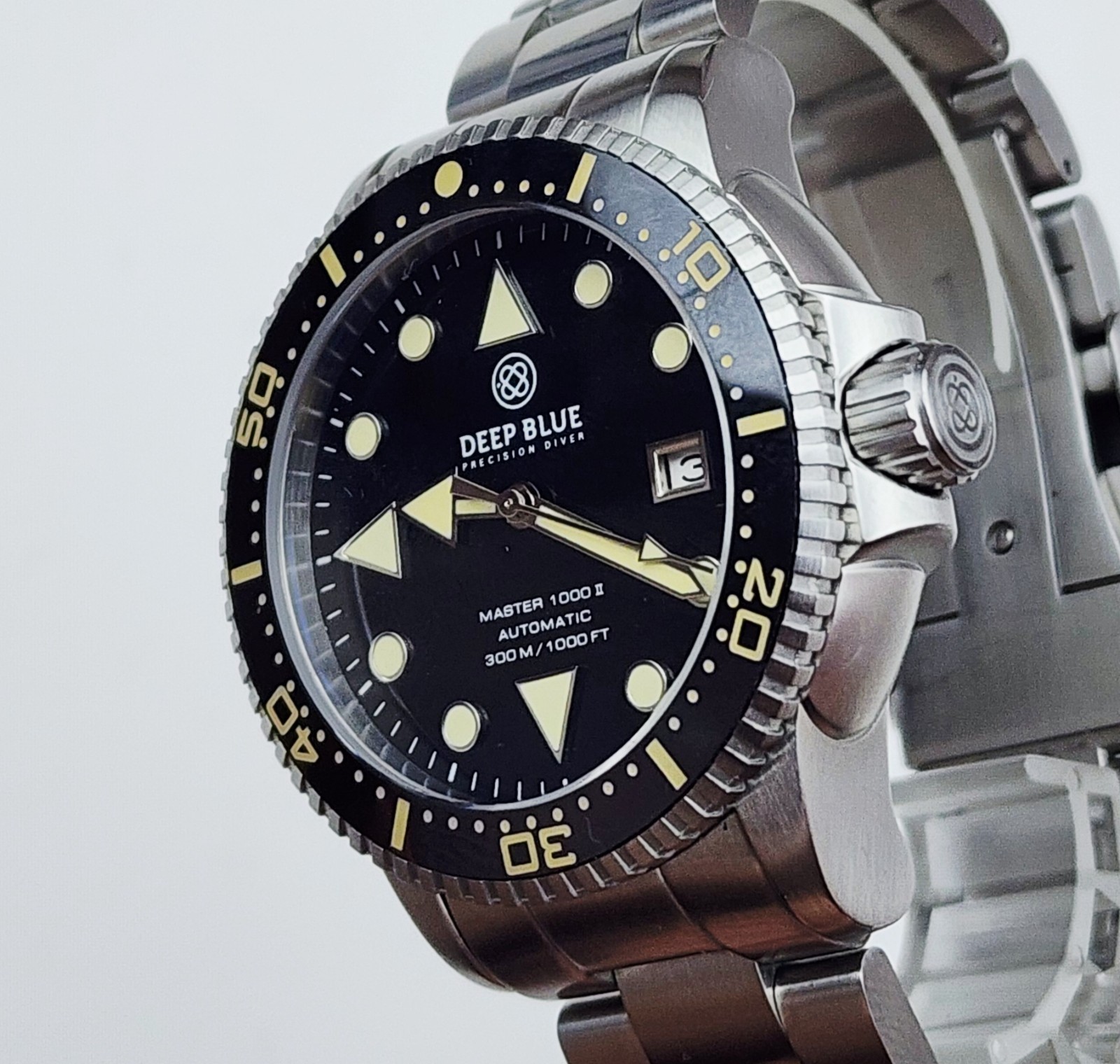 Men’s AUTOMATIC Watch DEEP BLUE “Diver Master 1000 II”
