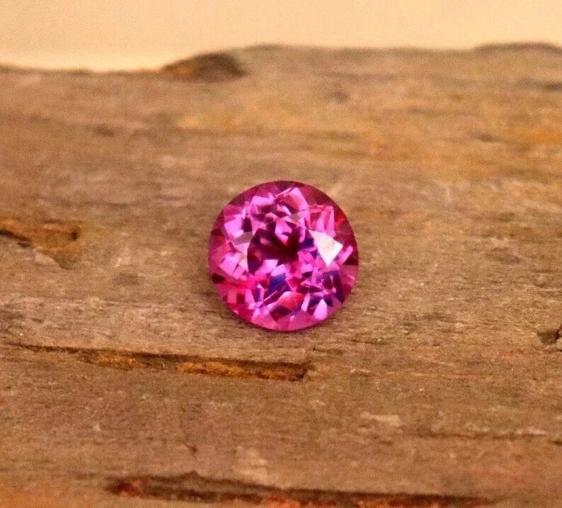 10 CT+ Certified Color Changing Natural Alexandrite Loose Gemstone Round Cut