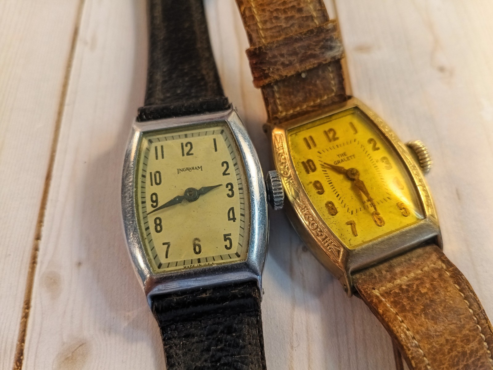 Vintage Men’s Watch The Gralett and Ingraham