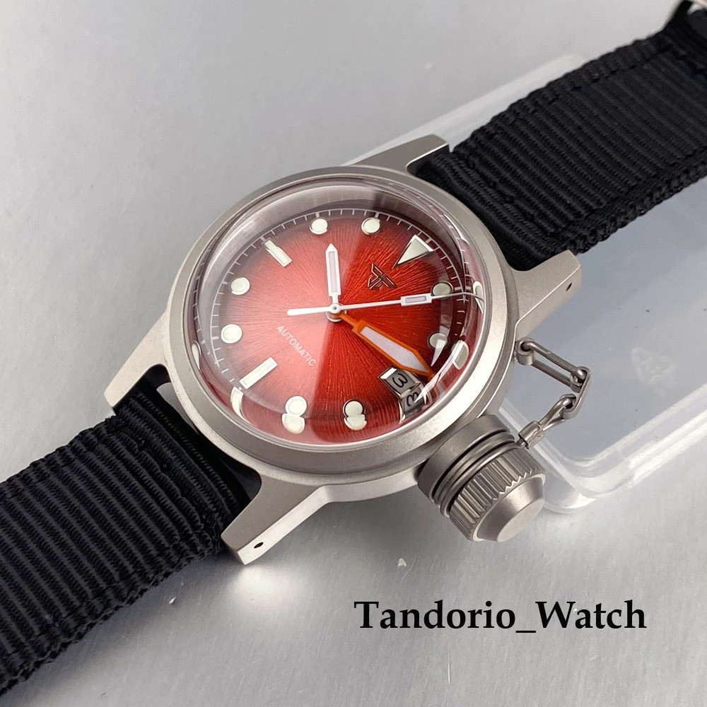 Tandorio 36mm Domed Sapphire Glass Asia 2824/Miyota 8215 Men’s Mechanical Watch