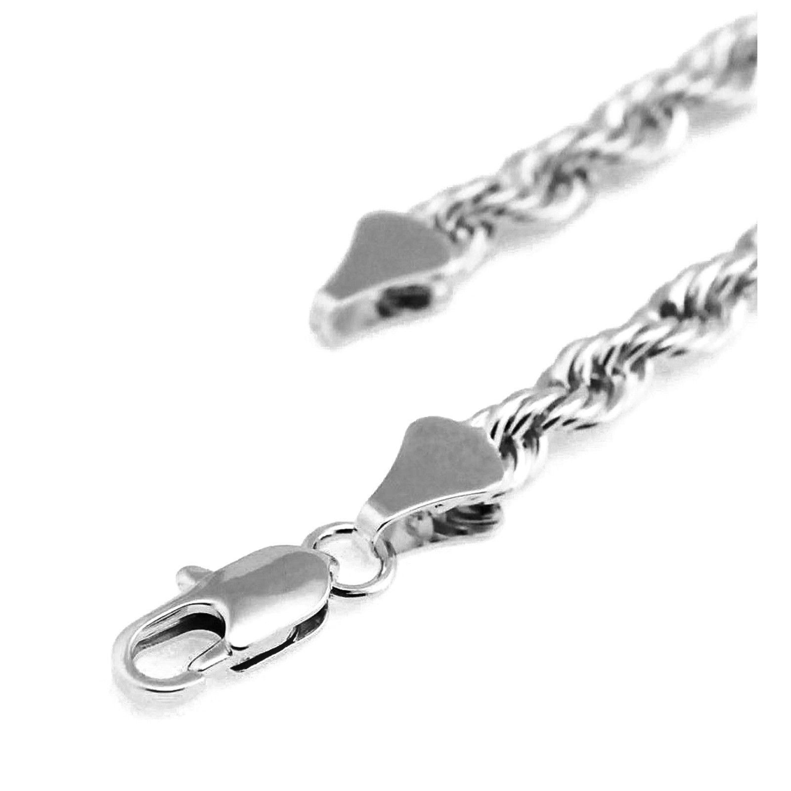 Men’s Hip Hop Silver Plated Iced African Map Pendant 24″ Chain Set HC 1126 S