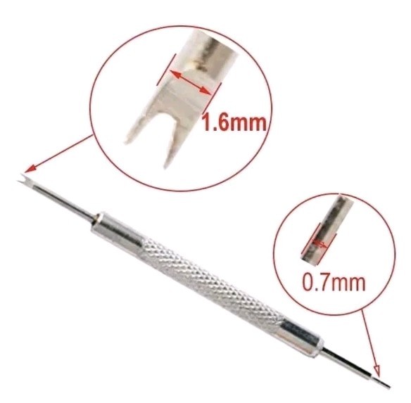 1 PC Watch Spring Bar Link Remover Repair Pry Tool Kit Stainless Steel Strap New