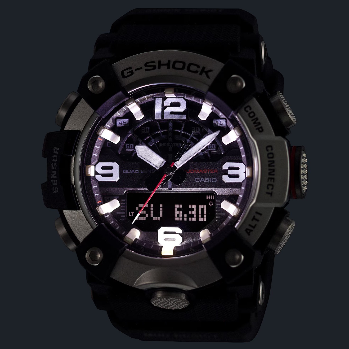 Casio G-Shock GGB100X-1A9 MUDMASTER MASTER OF G SERIES Quad Sensor Orange Watch