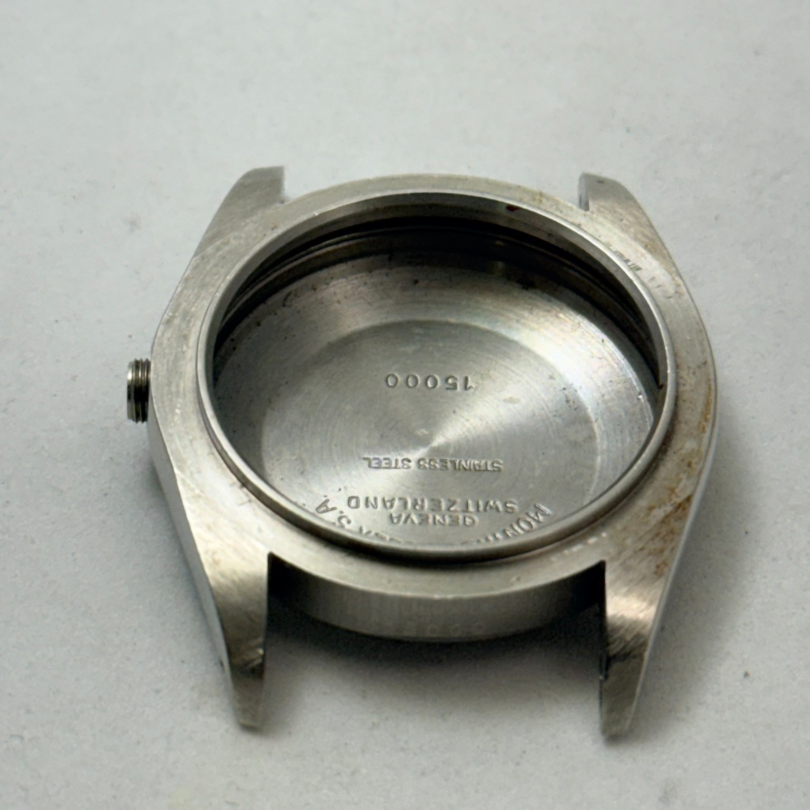 VINTAGE GENUINE ROLEX OYSTER DATE 15000 CASE 34MM QUICK SET FOR CAL 3035 # 795