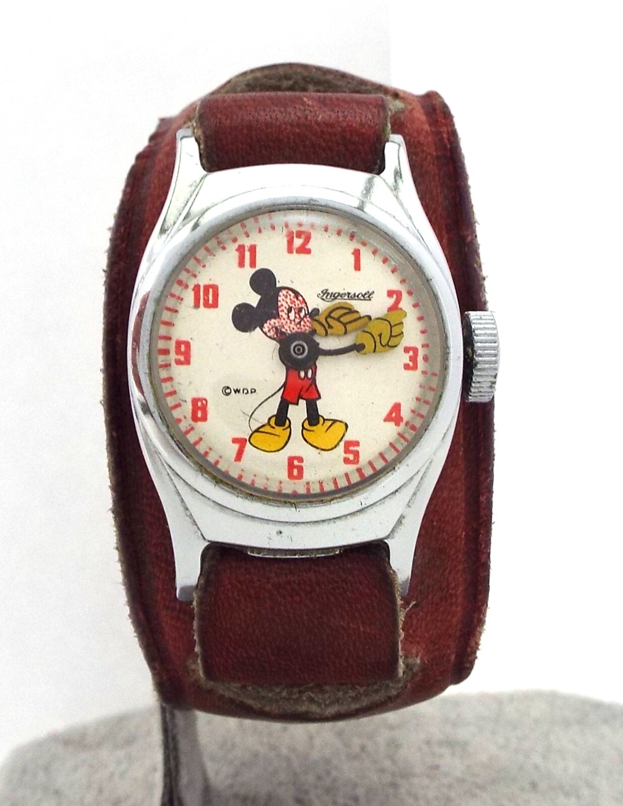 Ingersoll – Mickey Mouse Unisex Watch – Vintage Disney – Working ~#6931