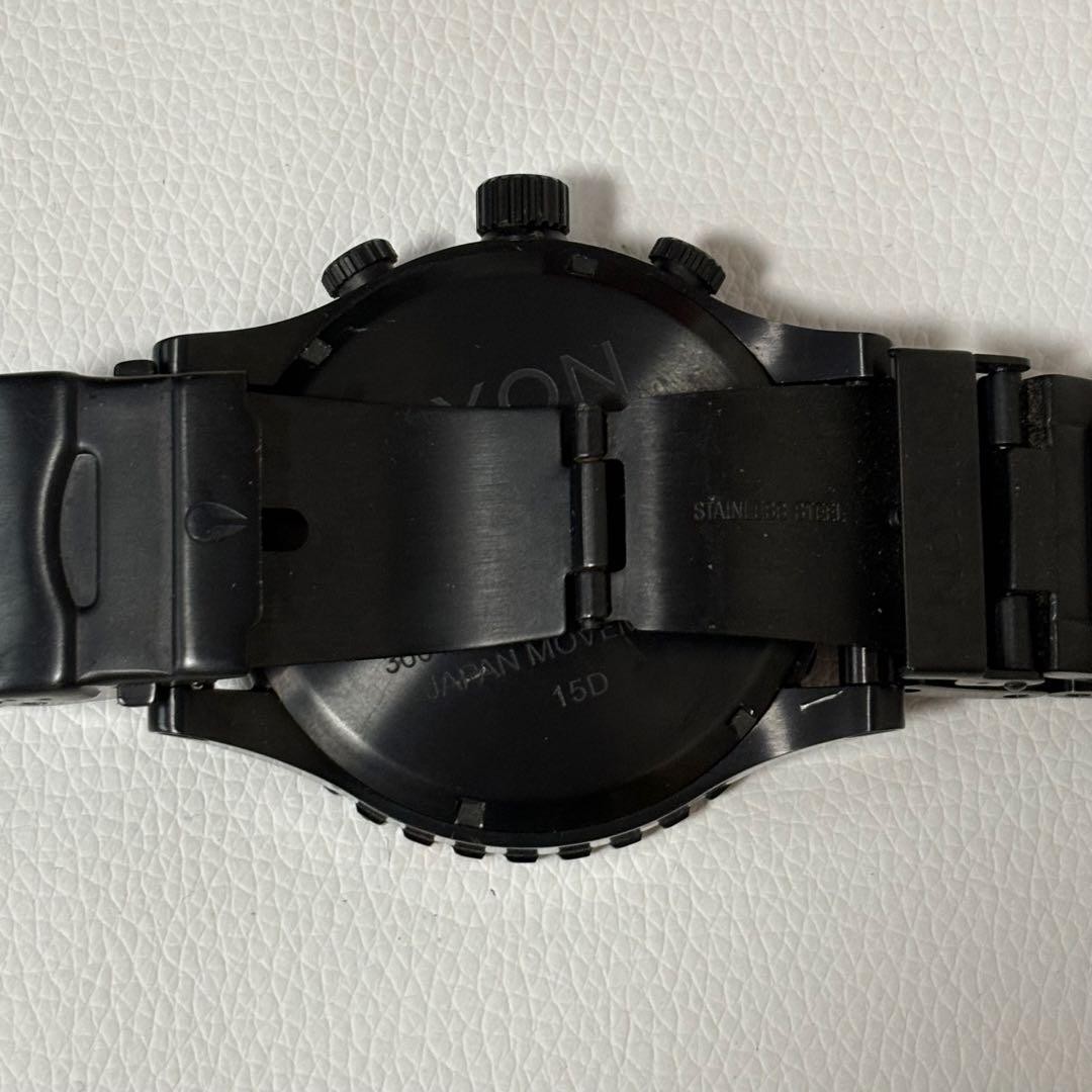 Nixon 51-30 Chrono Tortoiseshell Camouflage Watch Used, Battery Not Guaranteed