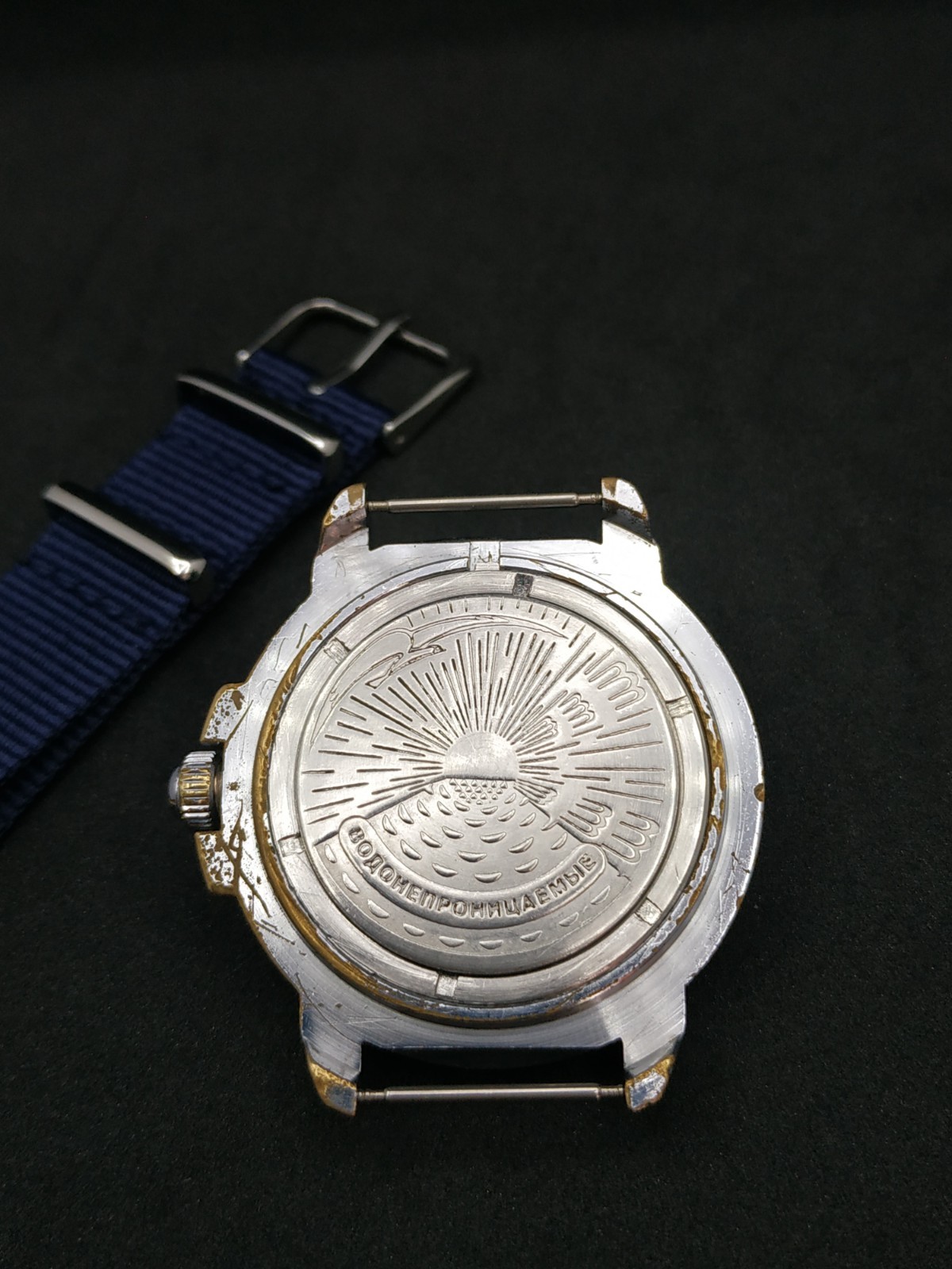Russian Men’s Watch Vostok Komandirskie Sailboat Mechanical USSR Soviet Vintage