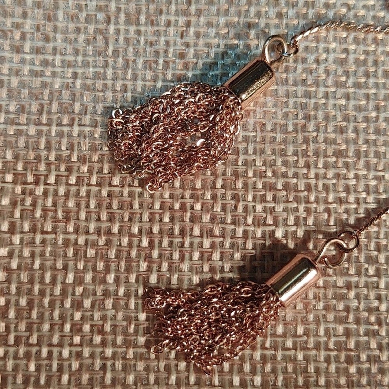 Rose Gold Adjustable Slider Chain Leaf Bracelet