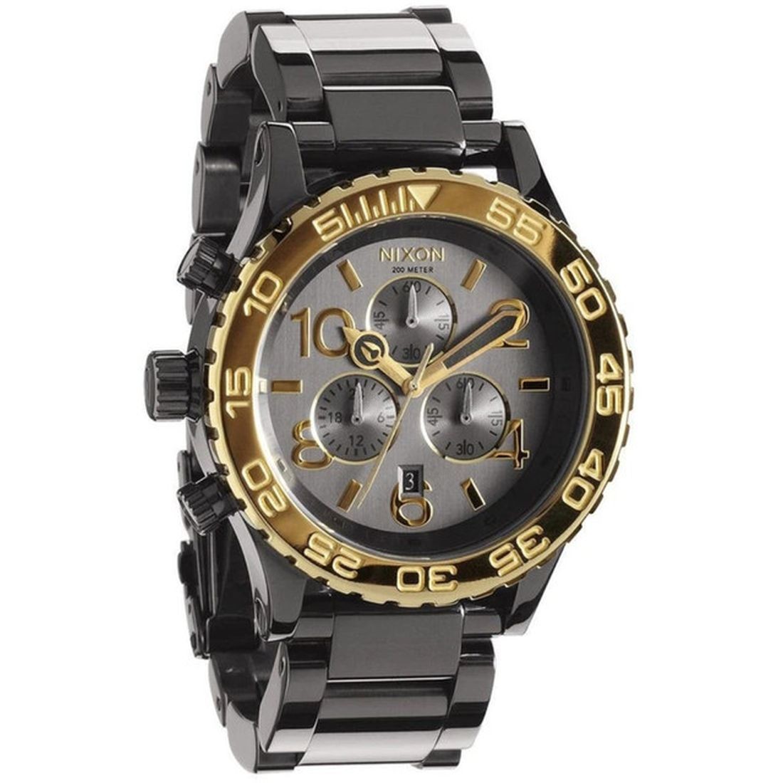 Nixon 42-20 Chrono Men’s Grey Stainless Steel Quartz Watch A0371228