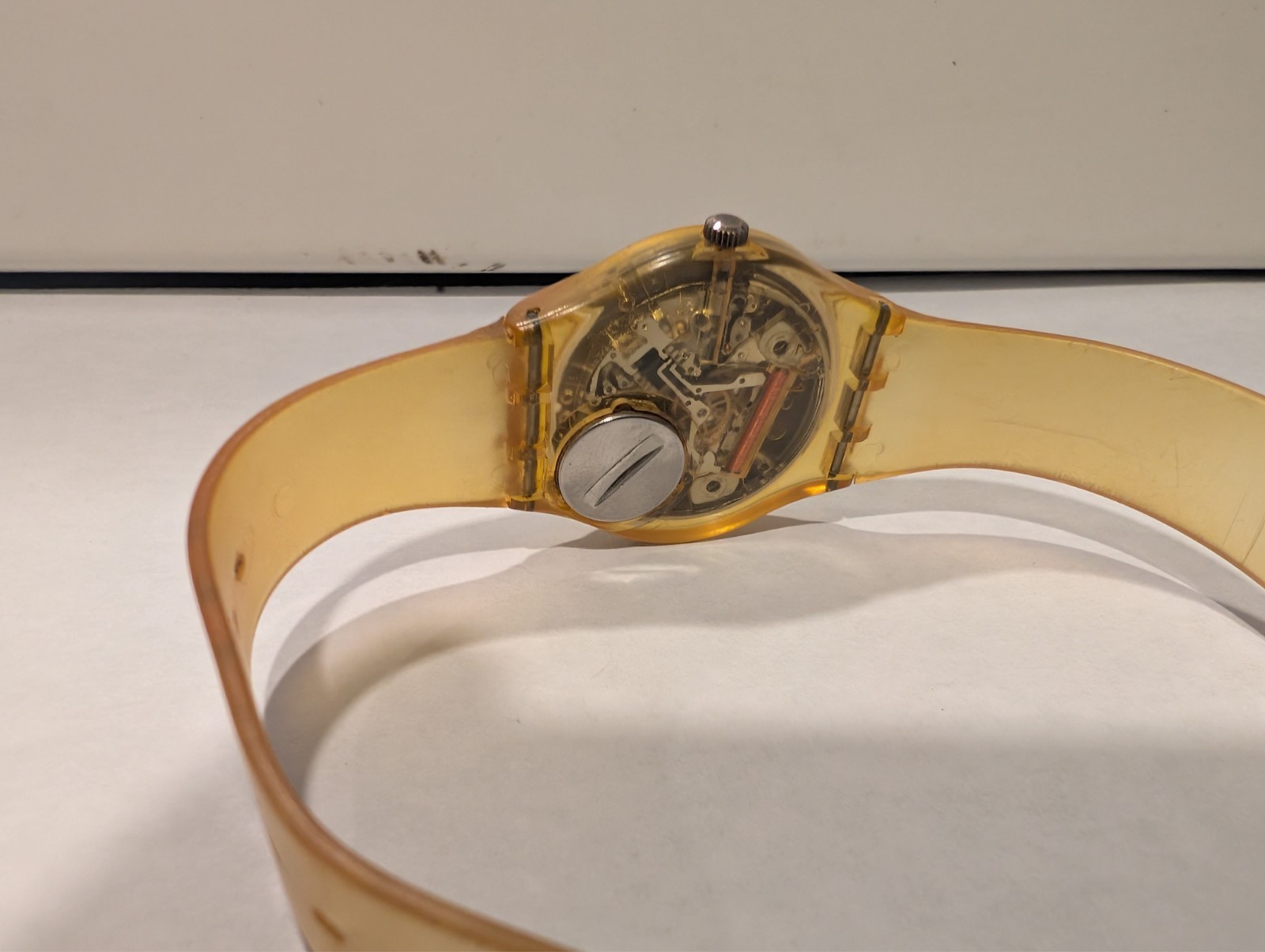 Vintage 1985 Keith Haring Swatch Watch Serpent GZ102 #1271? Rare New Battery
