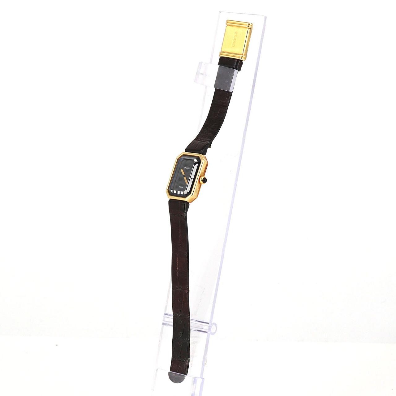 Authentic [Unserviced – Value Price] Chanel Première YG Quartz Watch #230-0…