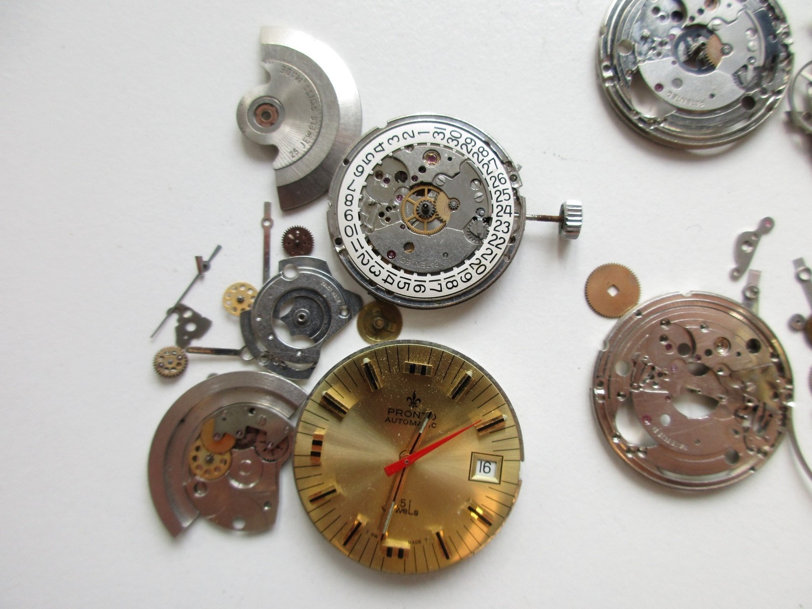ETA cal. 2783 Swiss automatic watch movements (4 pcs) – for parts