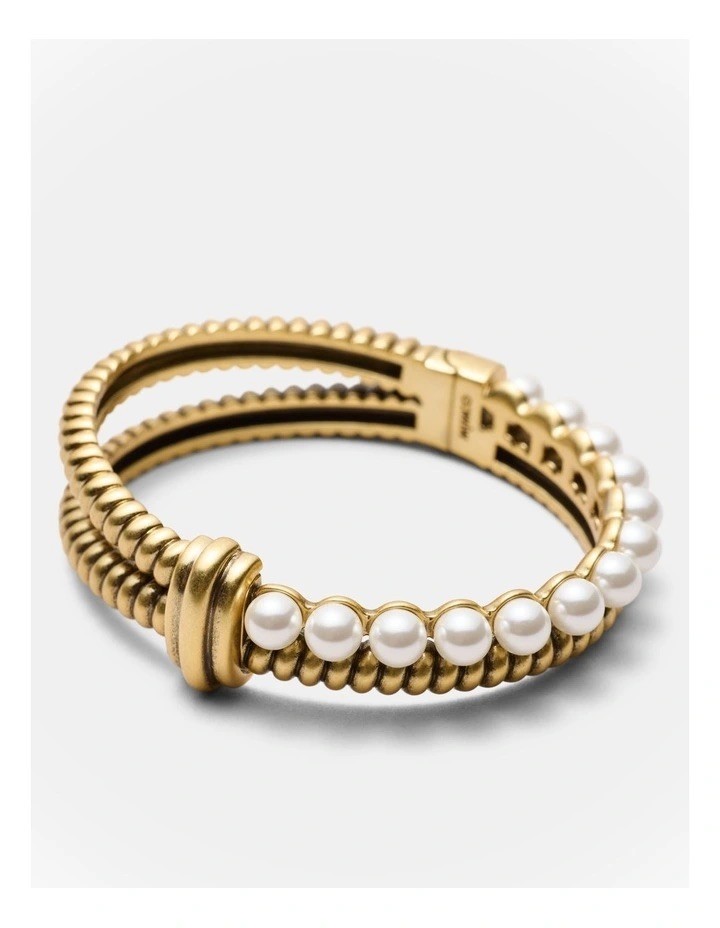 Mimco Shellicious Bangle in Pearl RRP$149.95