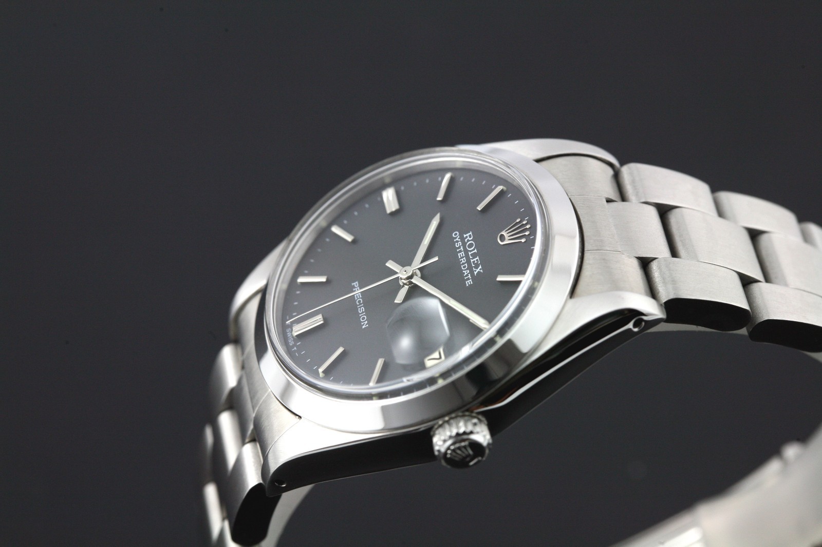 Vintage Rolex Oysterdate Precision 6694 Cal 1225 17Jewels Manual Winding Watch