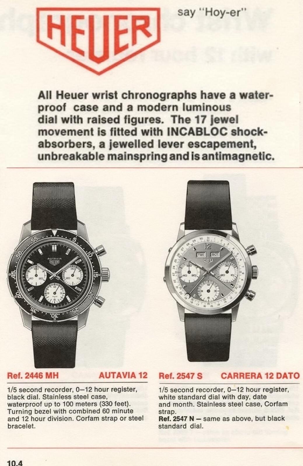 ALL SIZES Genuine CorfaM® Watch Straps for Vintage 60s & 70s Sport Watches 3