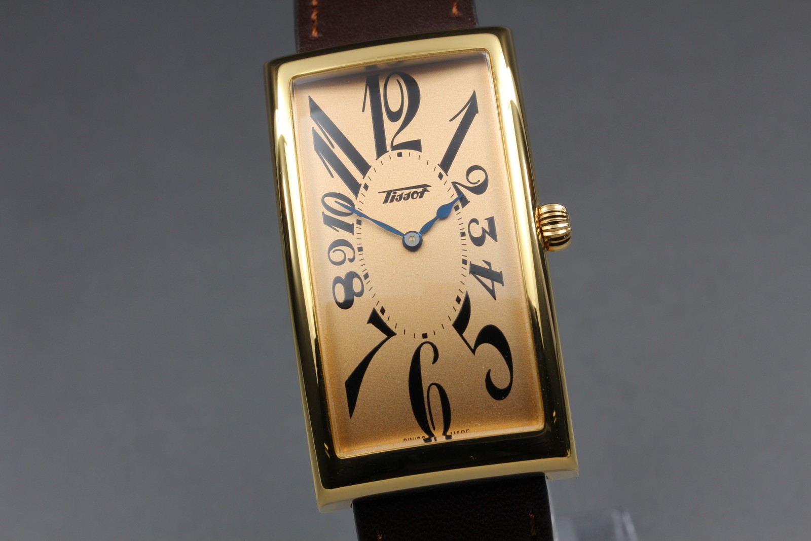 [Box, Paper] TISSOT Heritage Banana T117509A Champagne Gold Qtz Swiss Made Watch