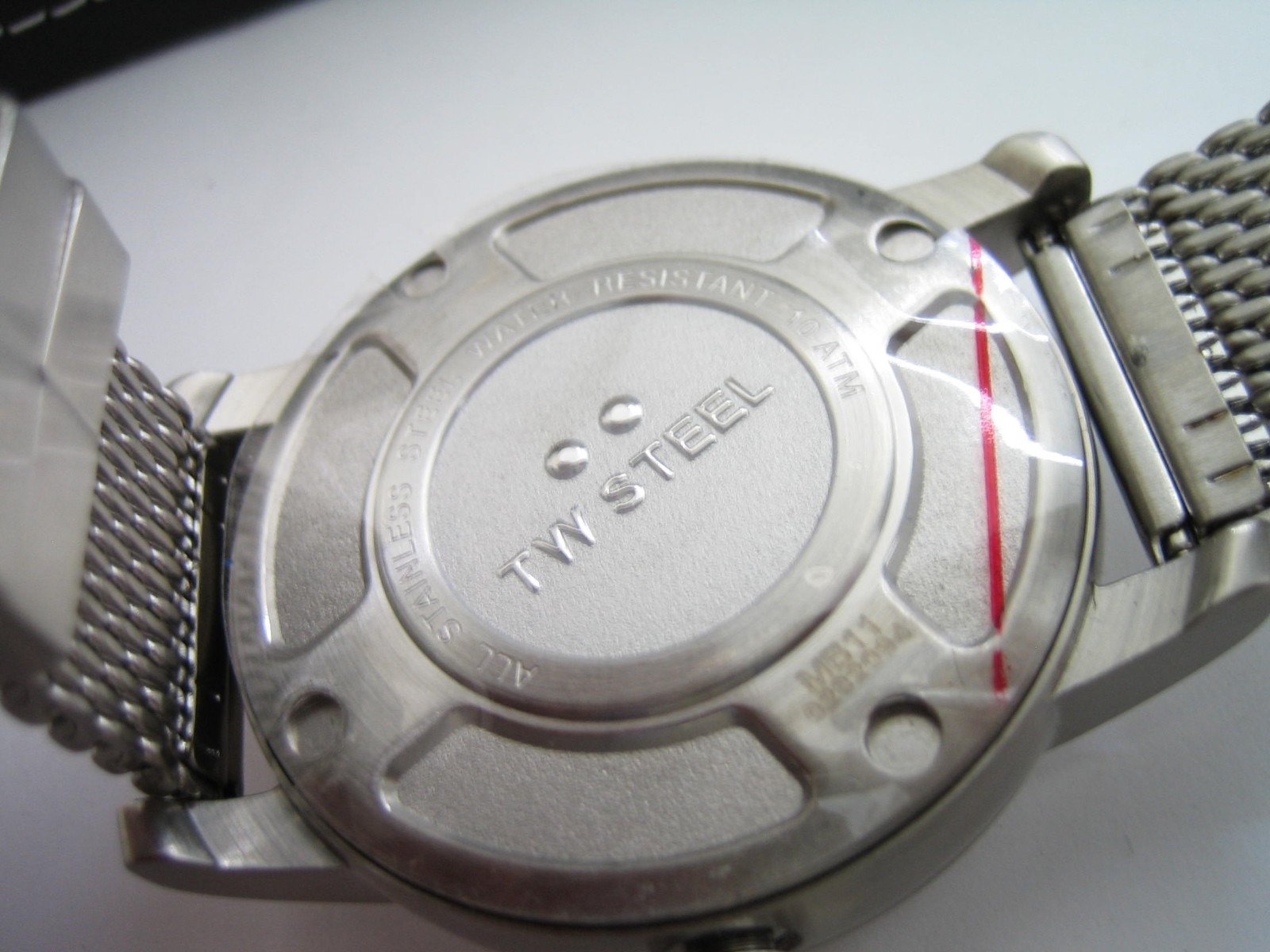 TW STEEL WATCH MENS MAVERICK MB11 STAINLESS STEEL MILANESE MESH QUARTZ GENUINE