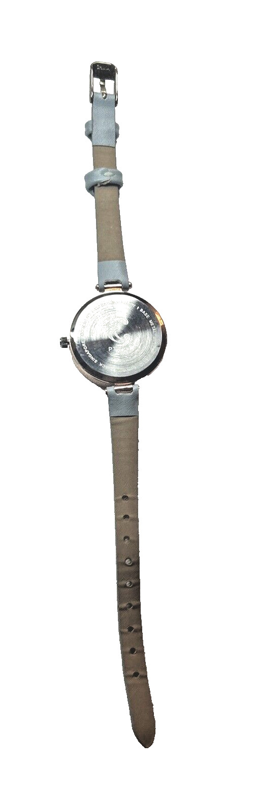 Charming Charlie Women’s 9.5” Rose Gold Watch Gray Band New Battery