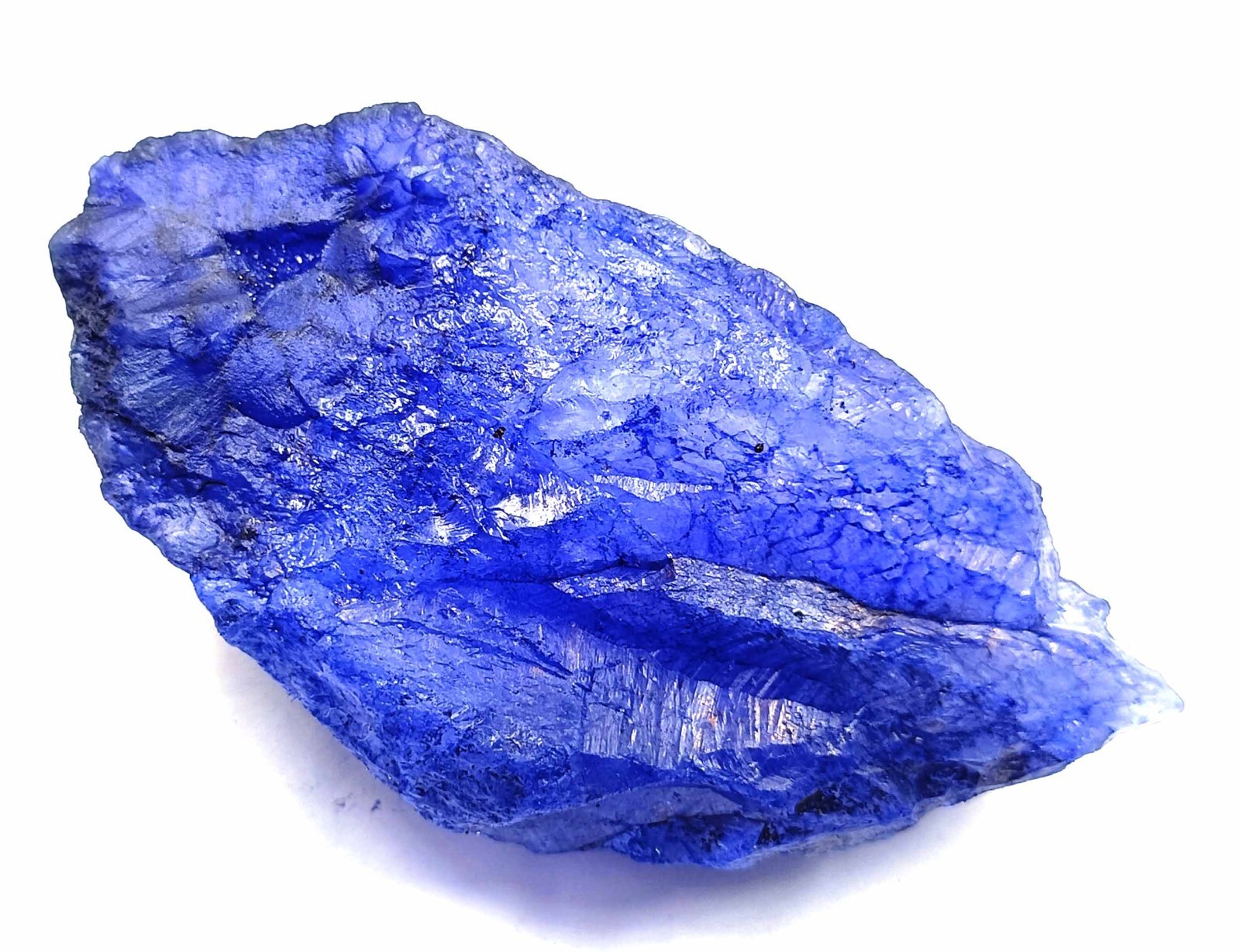 DYED 570 CARAT EGL CERTIFIED TRANSLUCENT ROUGH NATURAL BLUE SAPPHIRE GEMSTONE