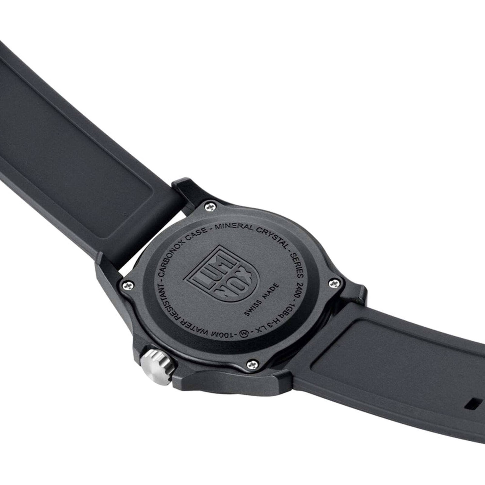 Luminox Men’s Watch G Quartz Black Dial Rubber Strap Date X2.2401