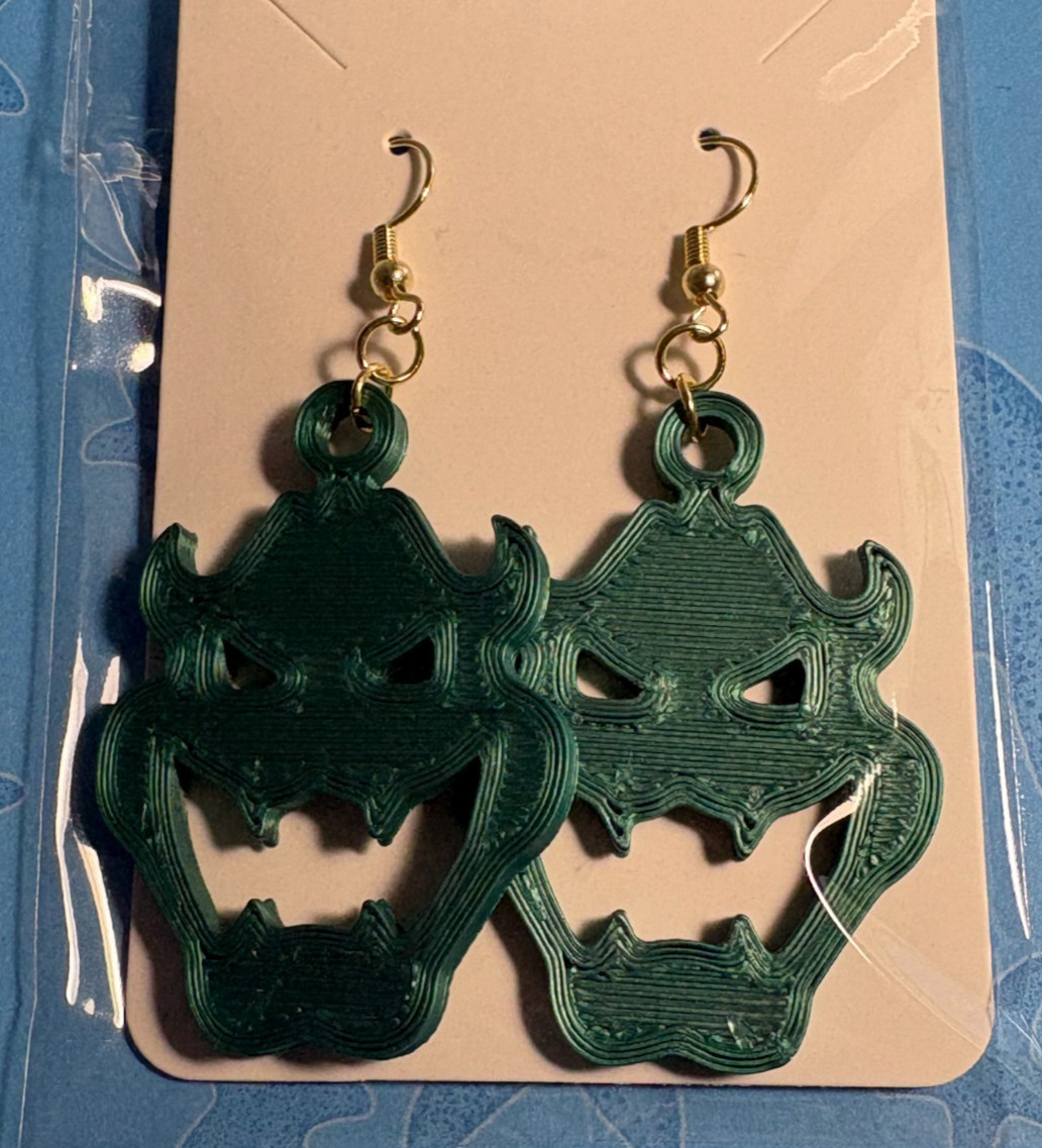 Video Game earrings assorted PAC-MAN ACNH ZELDA MARIO BROS POKEMON MINECRAFT