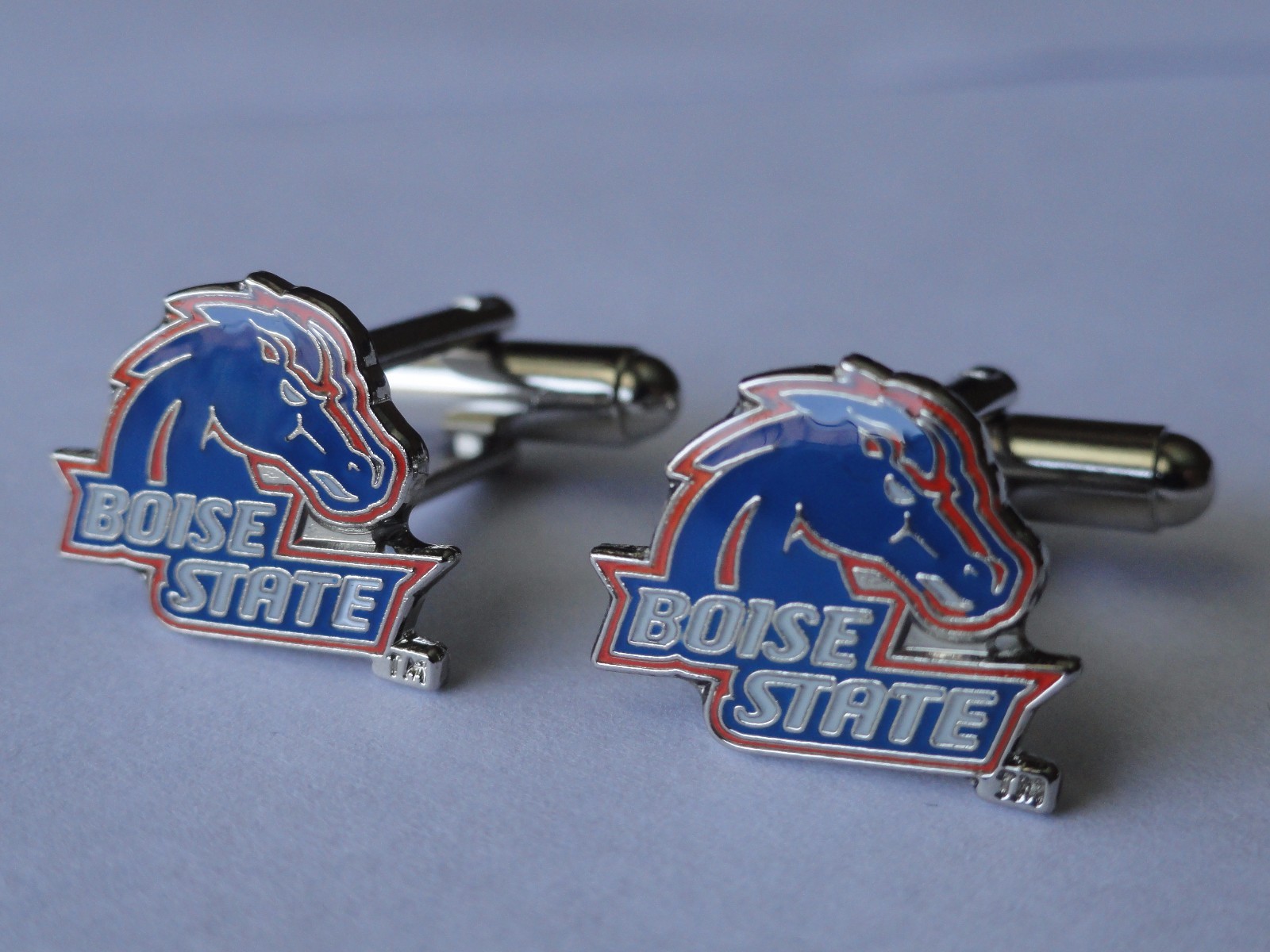 Boise State University Cufflinks NCAA Broncos–Idaho Custom College BSU