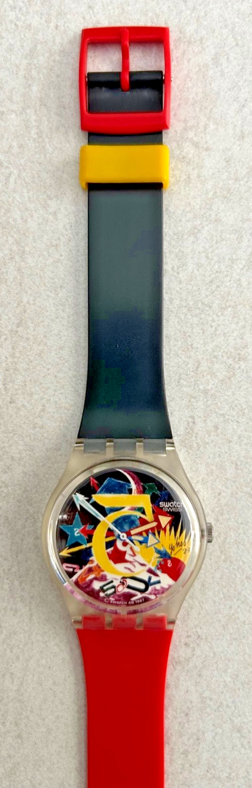 Swatch Art Special – Rorrim 5 – GZ107 – 1987 – Tadanori Yokoo – Rorrim 5 Shirt