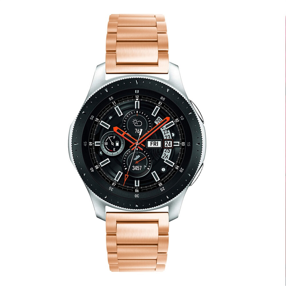 For Samsung Galaxy Watch 42/46mm Gear S3 Stainless Steel Strap Metal Watch Band