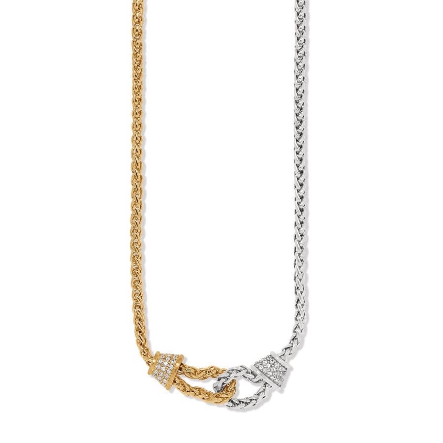 Brighton Meridian Ventus Two Tone Short Necklace 18″