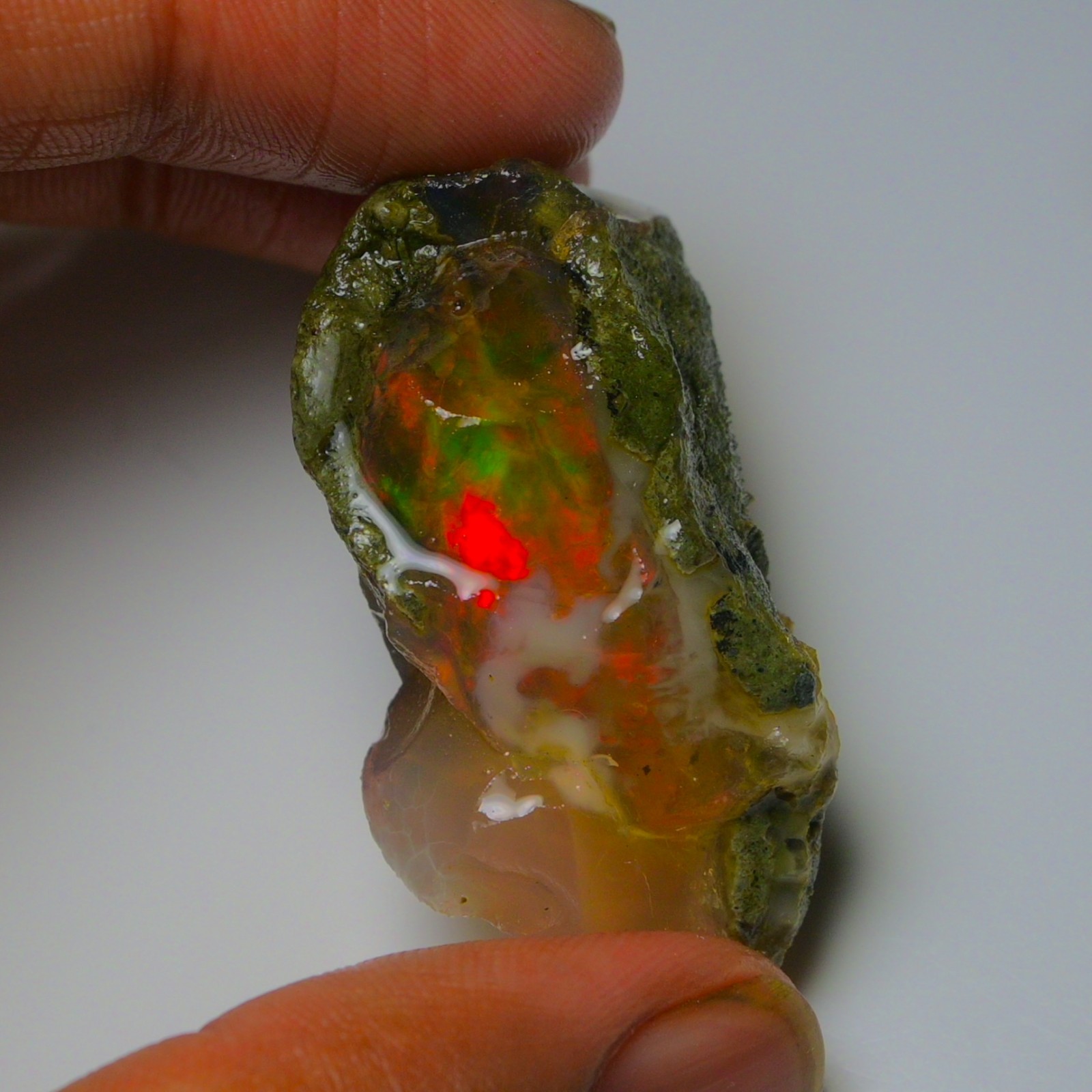 Stunning Ethiopian Opal Rough 100.00 Cts, Large Oil Opal Specimen Natural Opal
