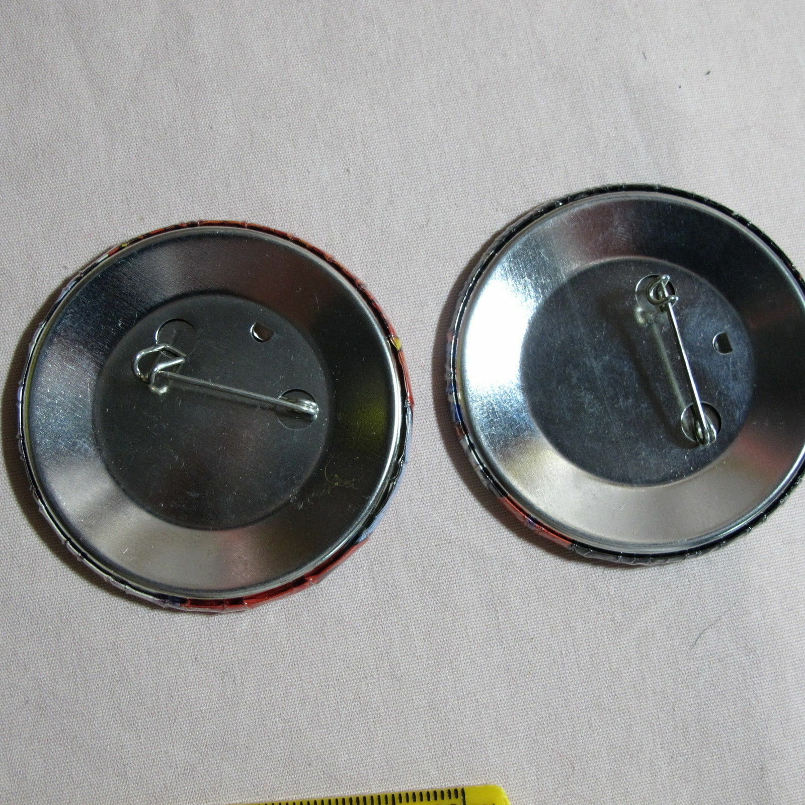 Lot 2 Button Pin Neon Genesis Evangelion Death Rebirth 2 inch Pinback Badges