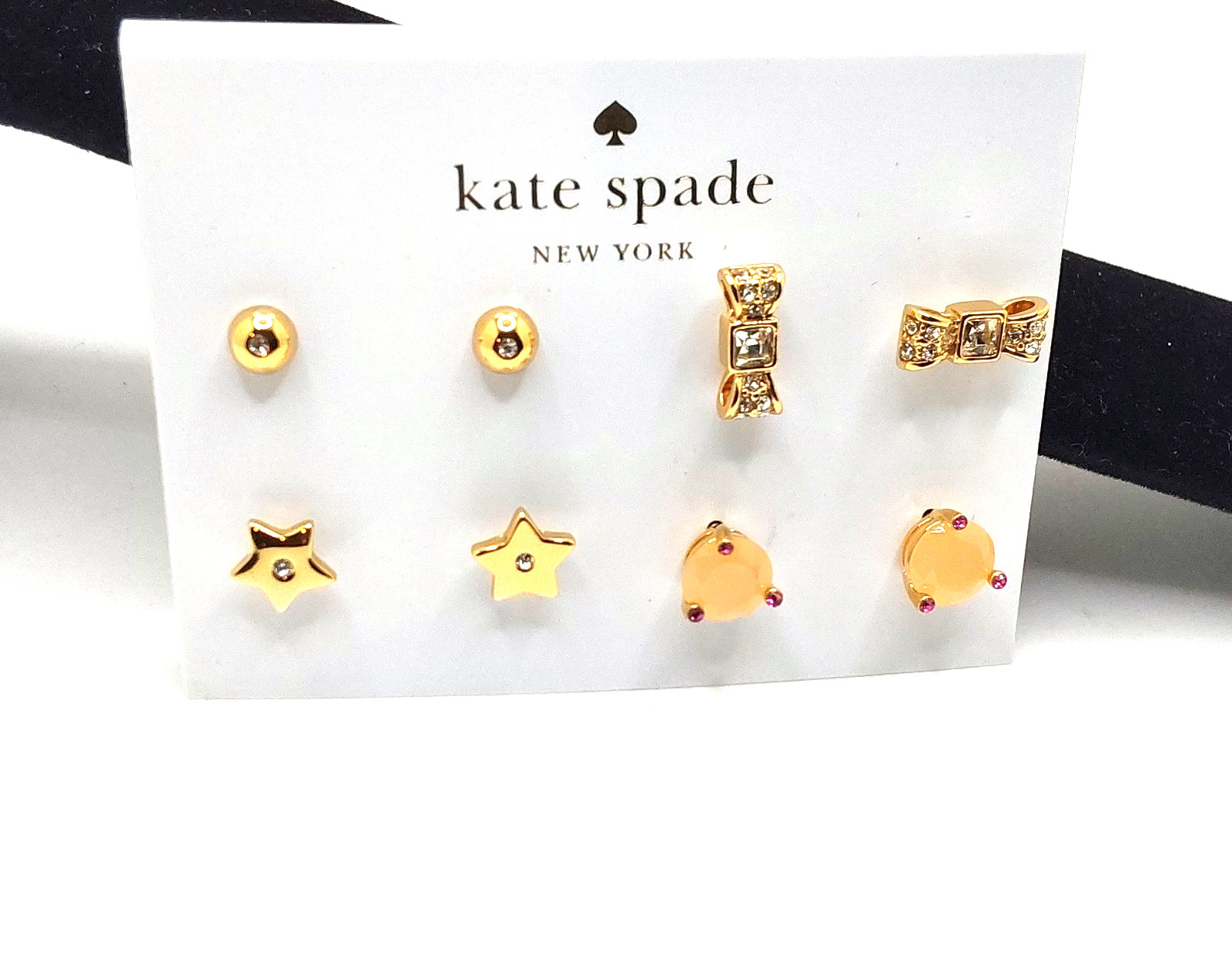 Kate Spade New York Four Beautiful Assorted Pairs Stud Earrings