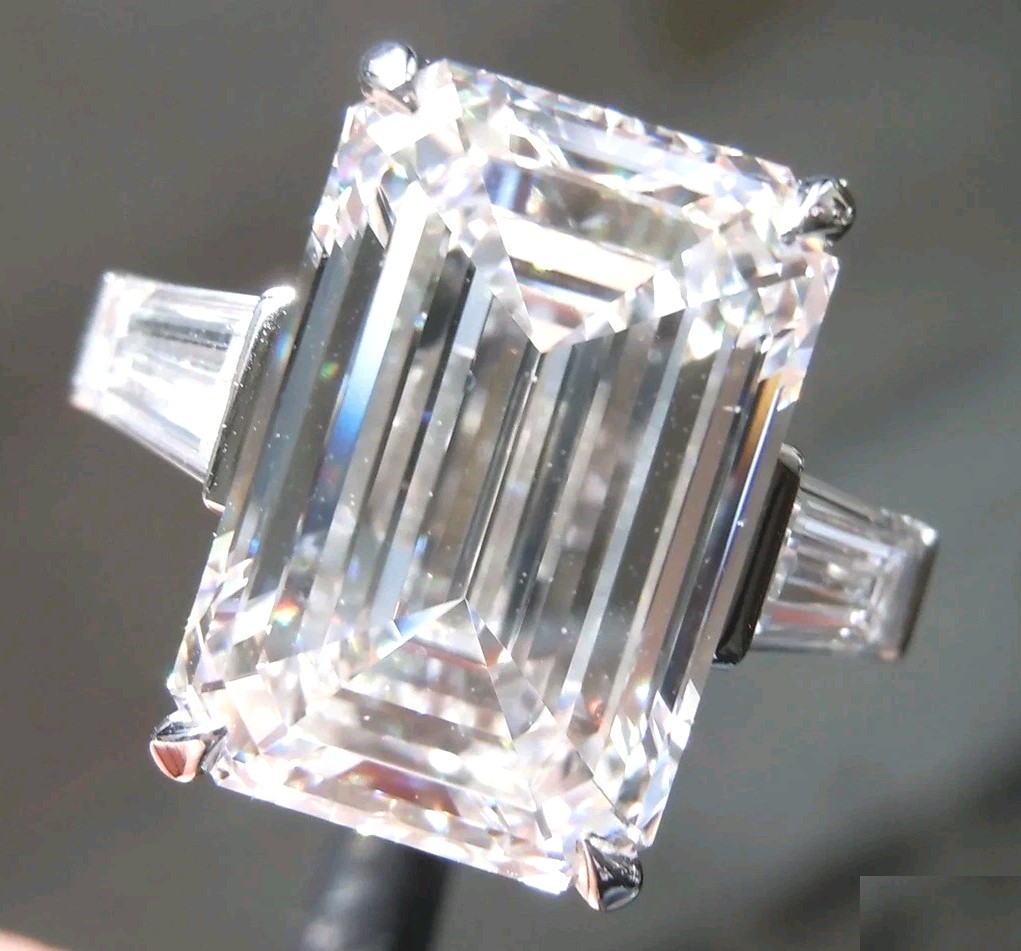 14 Ct Certified Treated Gorgeous Off White Diamond Engagement Ring.925 Silver