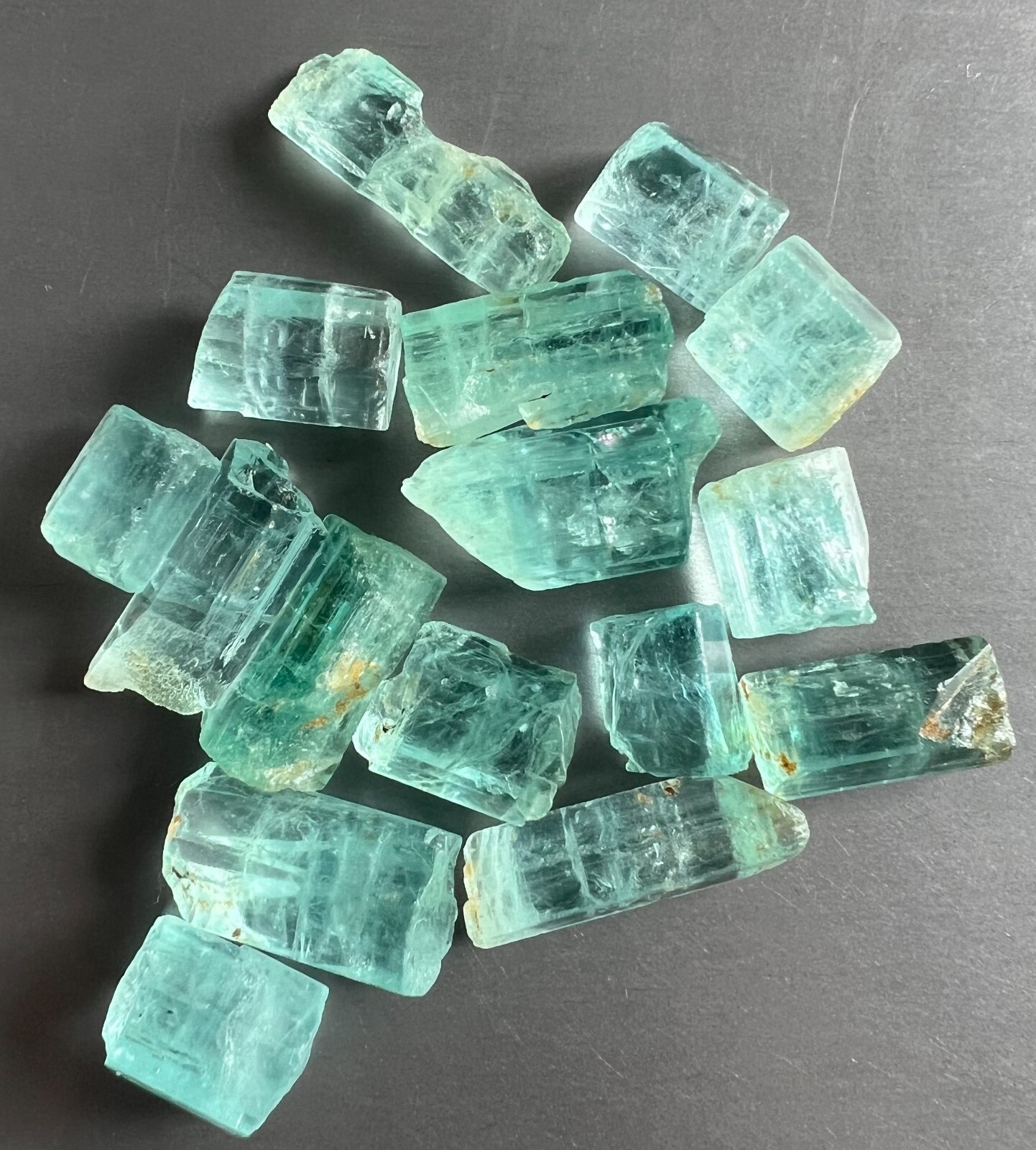 Nice Lot 113 cts Natural Bluish Green Colour Beryl Rough