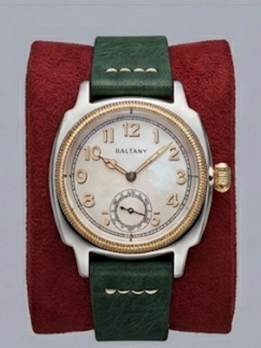 Baltany 1926 auto watch w/ 4 straps = 4 looks in one set