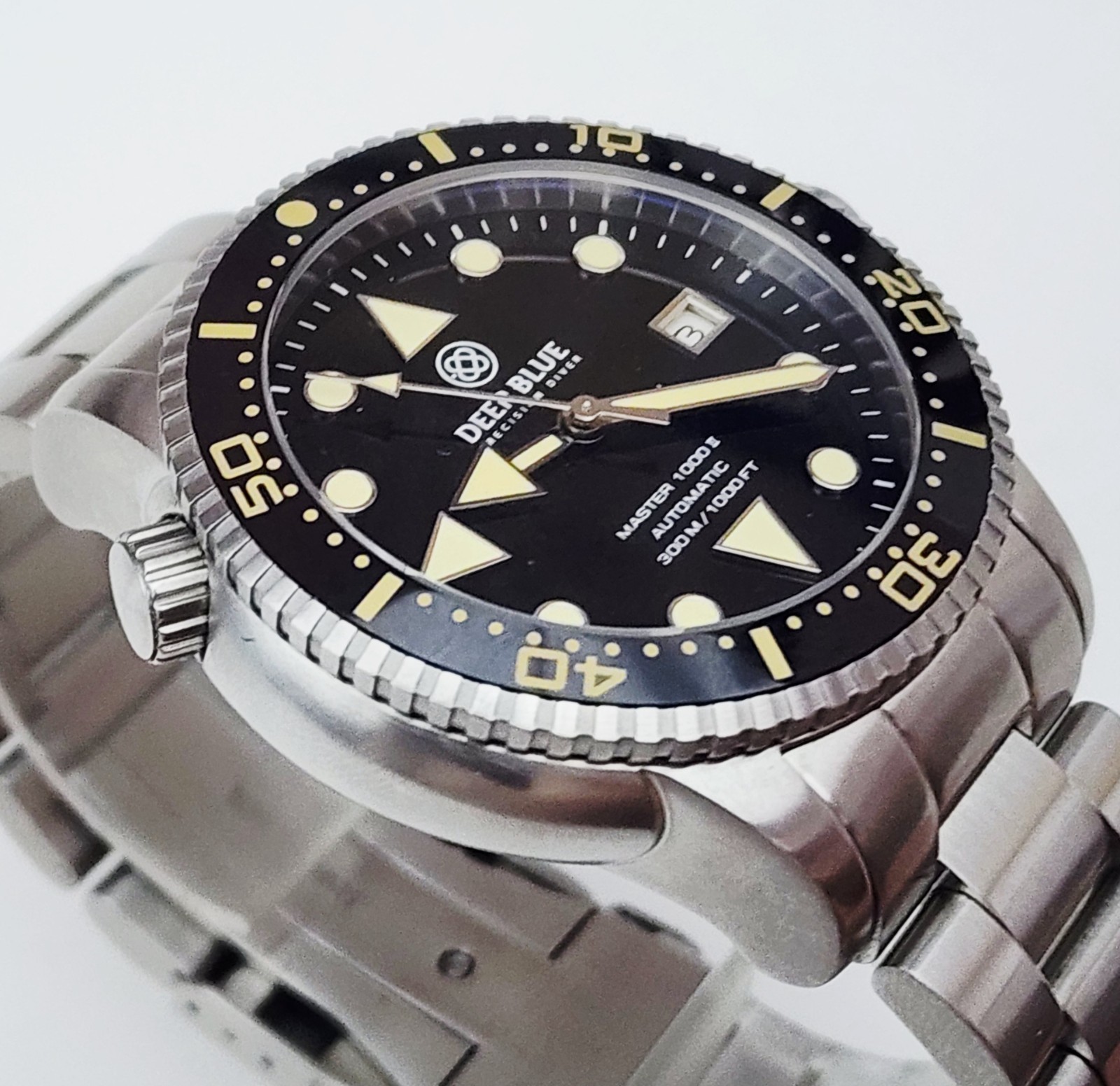 Men’s AUTOMATIC Watch DEEP BLUE “Diver Master 1000 II”