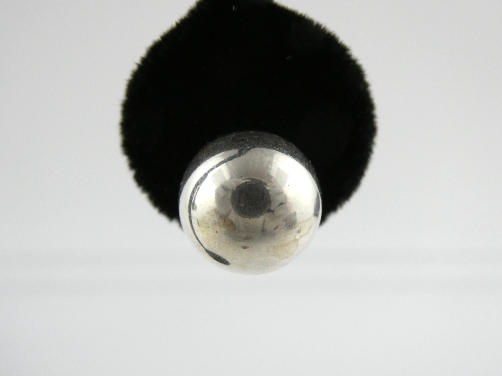 Vintage Danecraft Sterling Silver Sphere Screwback Earrings 925 12.45mm Ball 5g