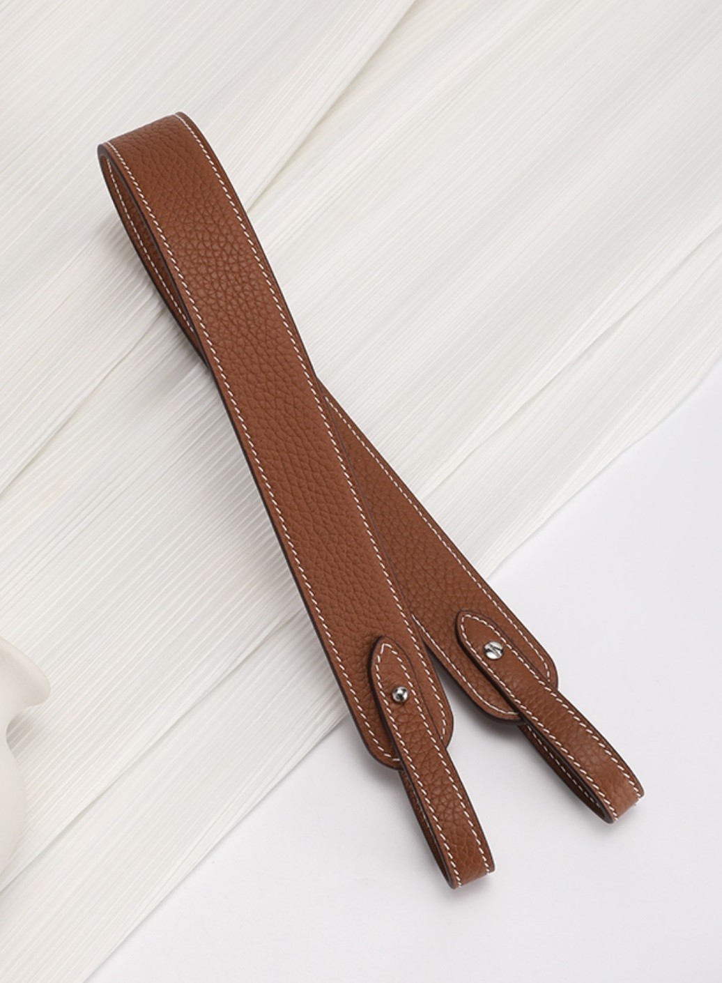 Real Leather Handle Shoulder Strap Replacement For Evelyn TPM/PM/GM/TGM