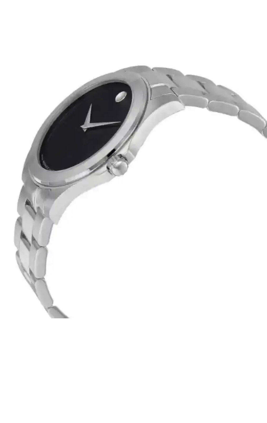 Brand New Movado Men’s Junior Sport Black Dial Stainless Steel Watch 0605746
