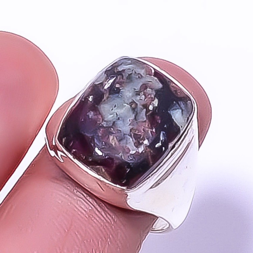 Eudialyte – Russia Gemstone 925 Sterling Silver Handmade Ring 8.5 T76 A330
