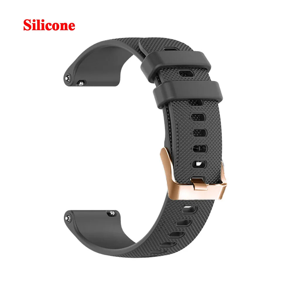 18MM Women Watch Strap For Garmin Forerunner 265S 255S Venu 2S 3S Leather band