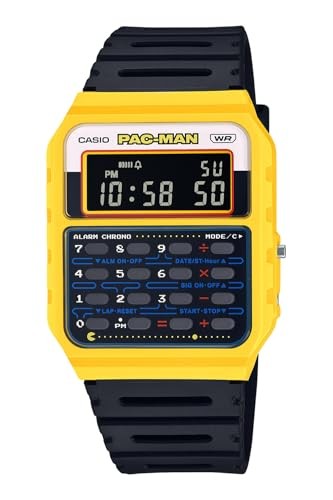 Casio Classic PAC-MAN Watch CA-53WPC-1BJR Yellow Digital Men’s Limited Edition