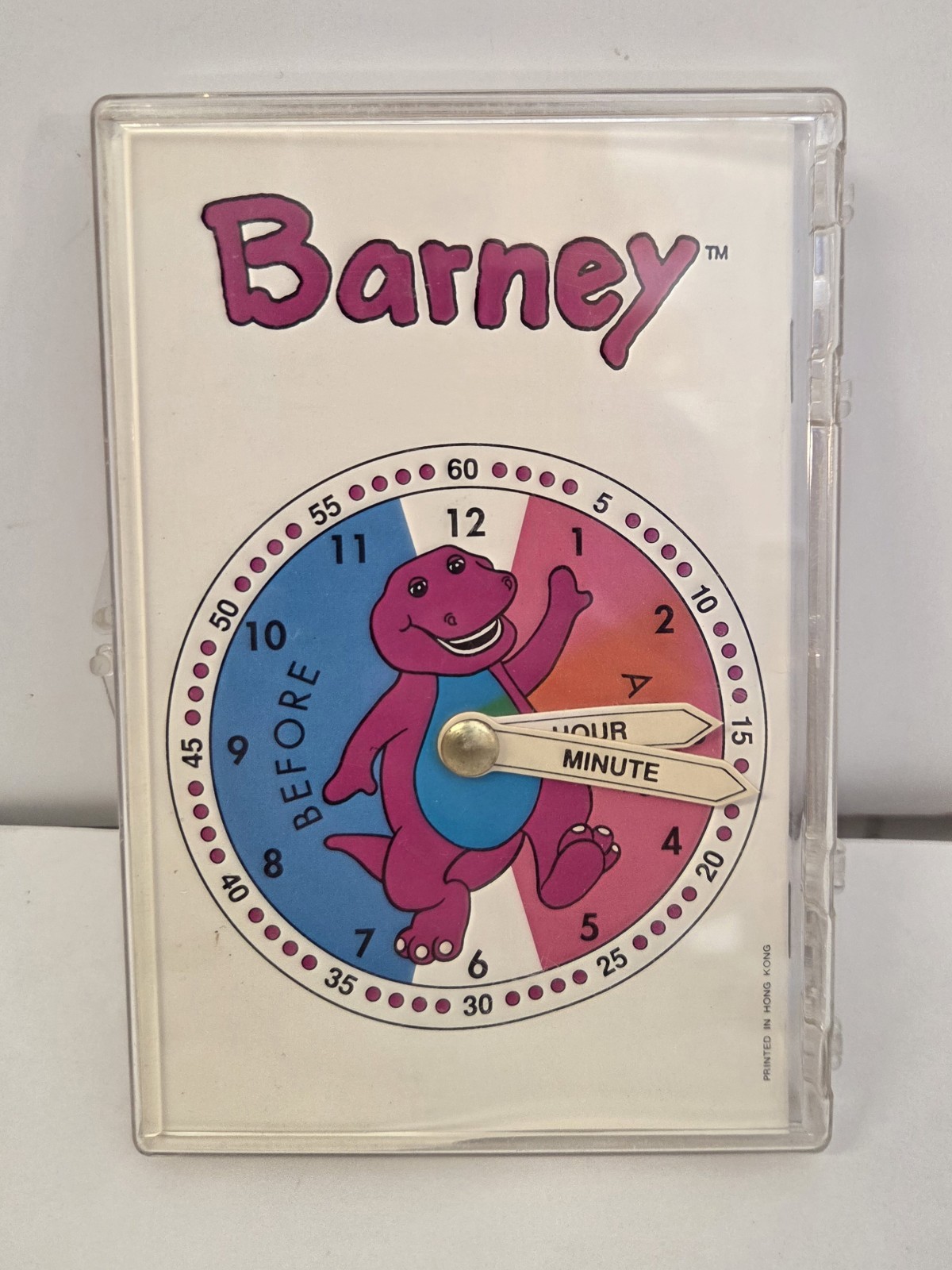 Telling Time With Barney Water Resistant Watch Armitron Watch 1993