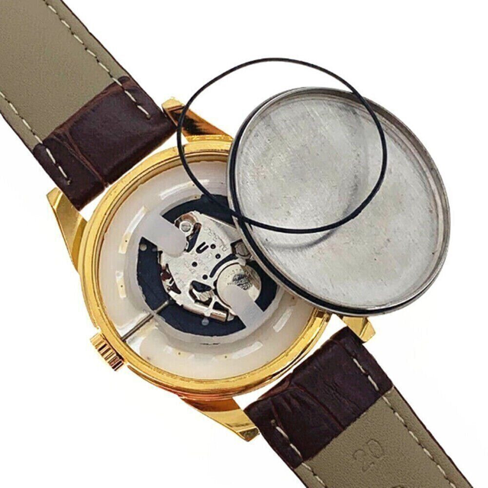 Rubber Watch Case Back O Ring Round Gasket 28mm-29mm-30mm Thick 0.6mm